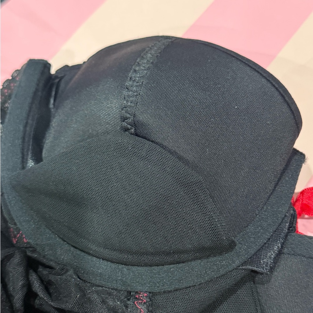 Victoria's Secret "Sexy Little Things" ruffle corset babydoll - Picture 8 of 13